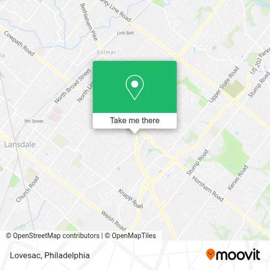 Lovesac map