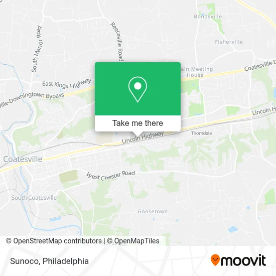Sunoco map