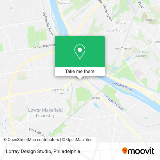 Lorray Design Studio map