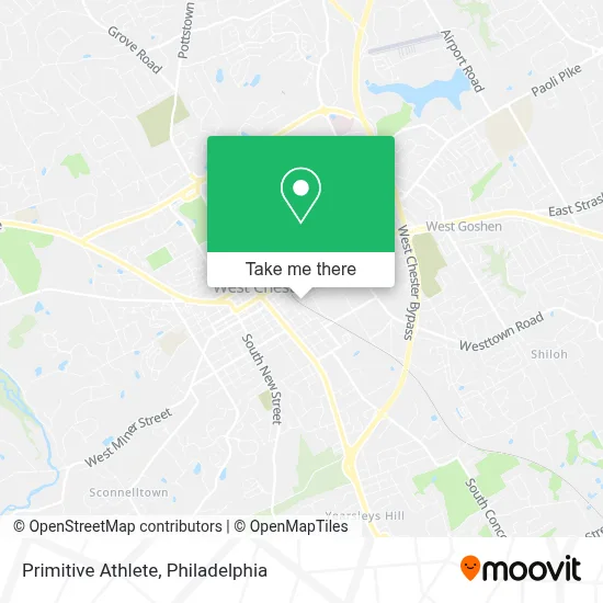 Primitive Athlete map