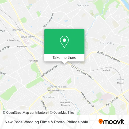 New Pace Wedding Films & Photo map