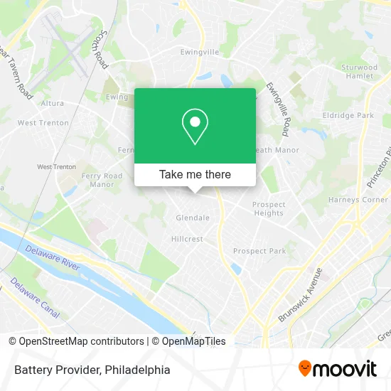 Battery Provider map