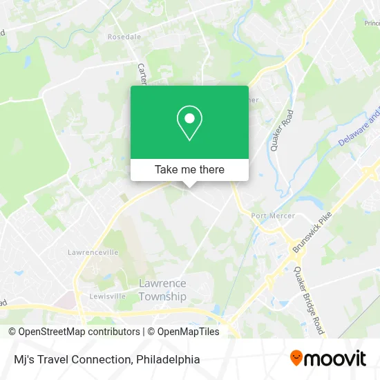 Mj's Travel Connection map