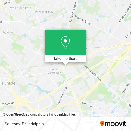 Saucony map