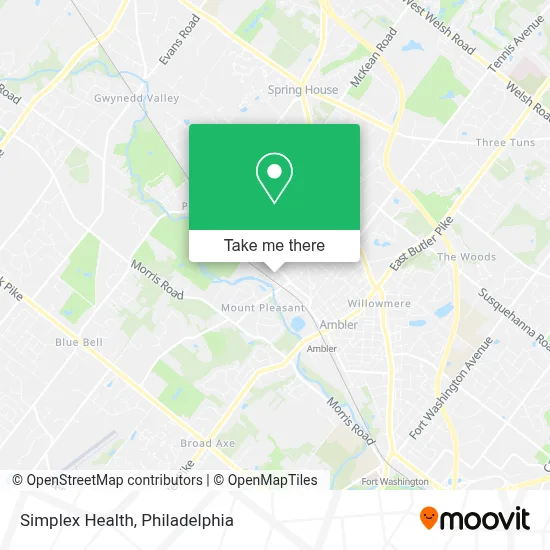 Simplex Health map