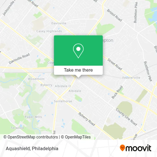 Aquashield map