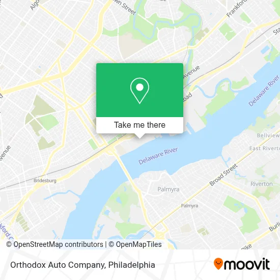 Orthodox Auto Company map