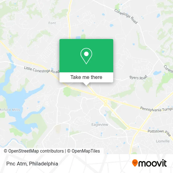 Pnc Atm map