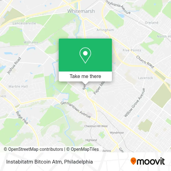 Instabitatm Bitcoin Atm map