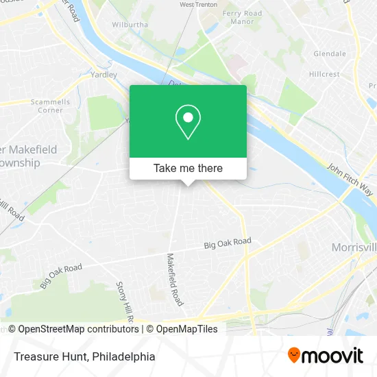 Treasure Hunt map