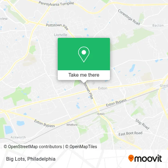 Big Lots map