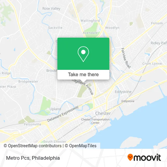 Metro Pcs map