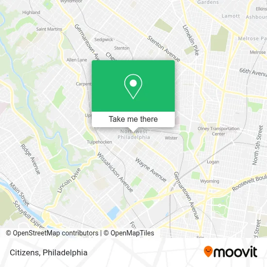 Citizens map