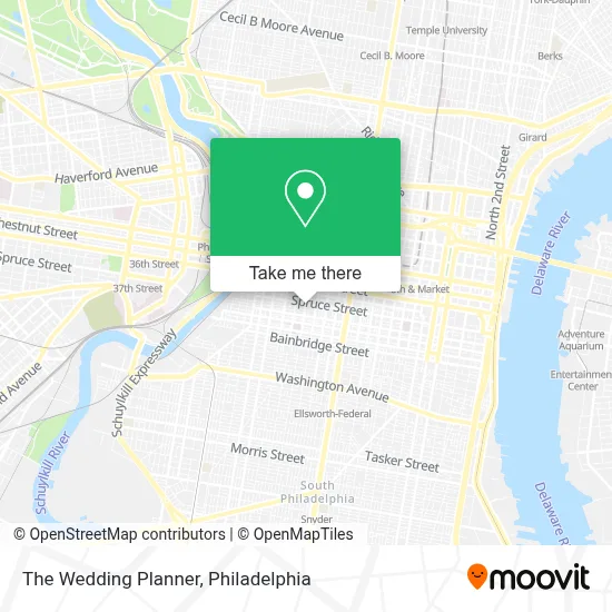 The Wedding Planner map