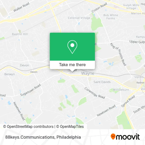 88keys.Communications map