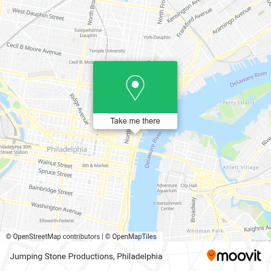 Jumping Stone Productions map