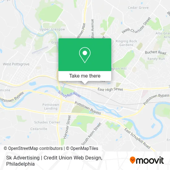Sk Advertising | Credit Union Web Design map