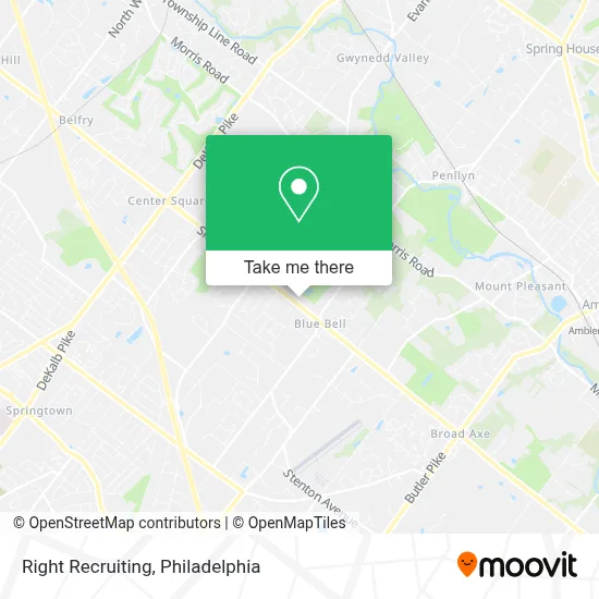Right Recruiting map
