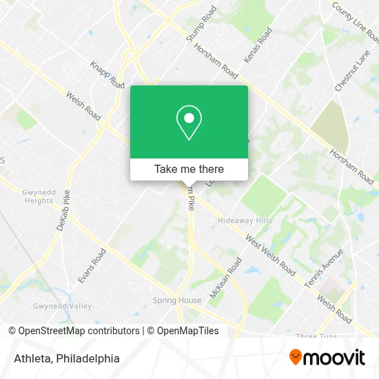 Athleta map