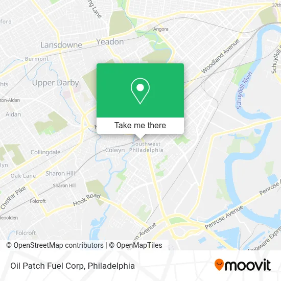 Oil Patch Fuel Corp map