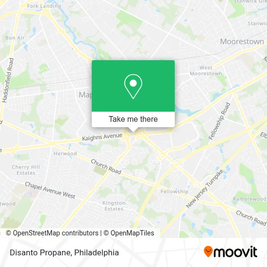 Disanto Propane map
