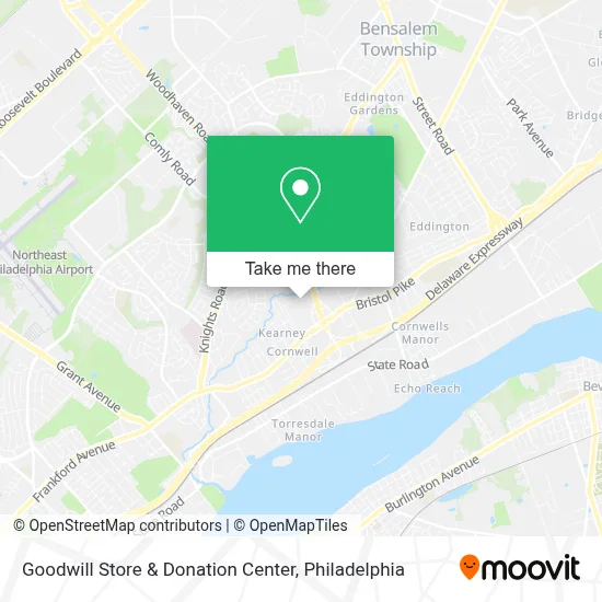 Goodwill Store & Donation Center map