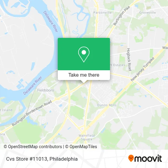 Cvs Store #11013 map
