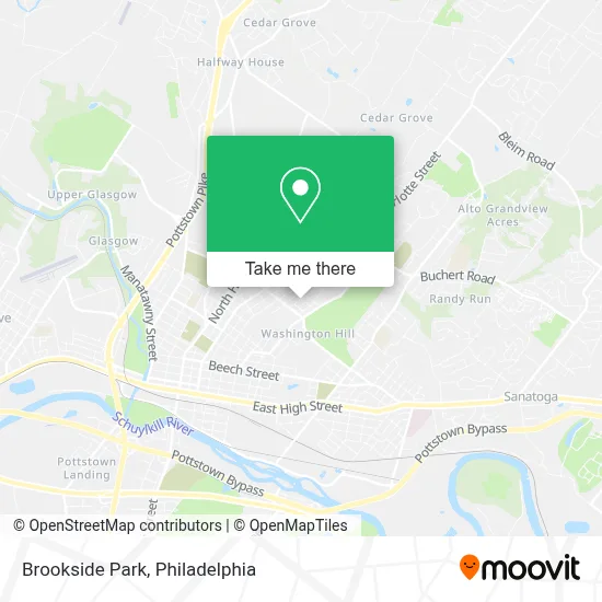 Brookside Park map