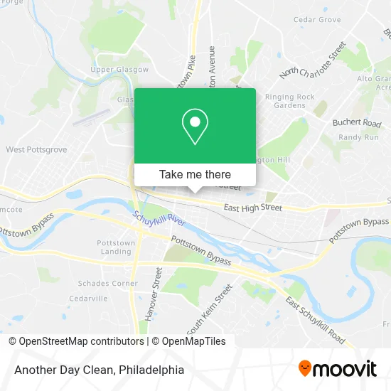 Another Day Clean map