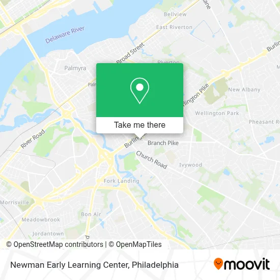 Newman Early Learning Center map