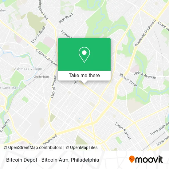 Bitcoin Depot - Bitcoin Atm map