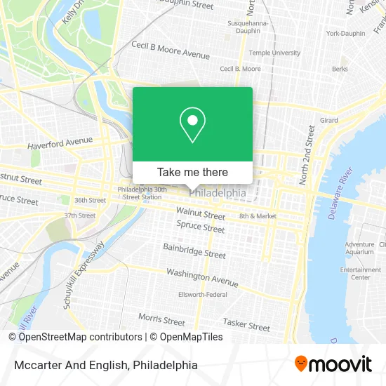 Mccarter And English map