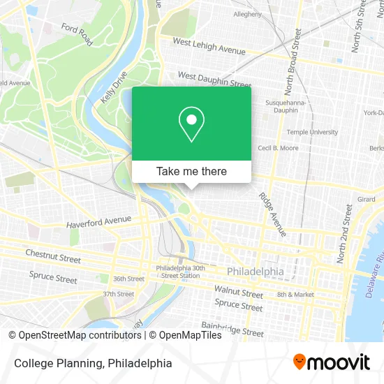 College Planning map
