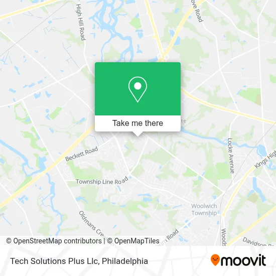 Tech Solutions Plus Llc map