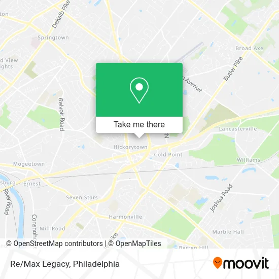 Re/Max Legacy map