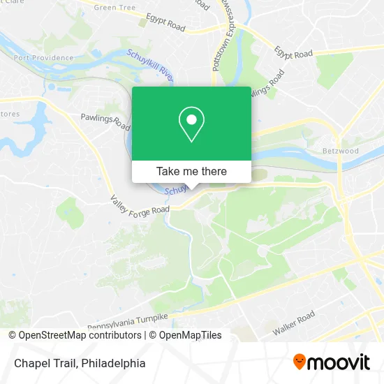 Chapel Trail map