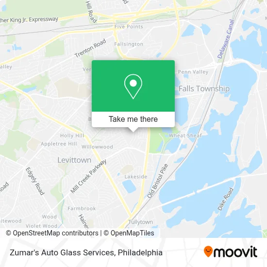 Zumar's Auto Glass Services map