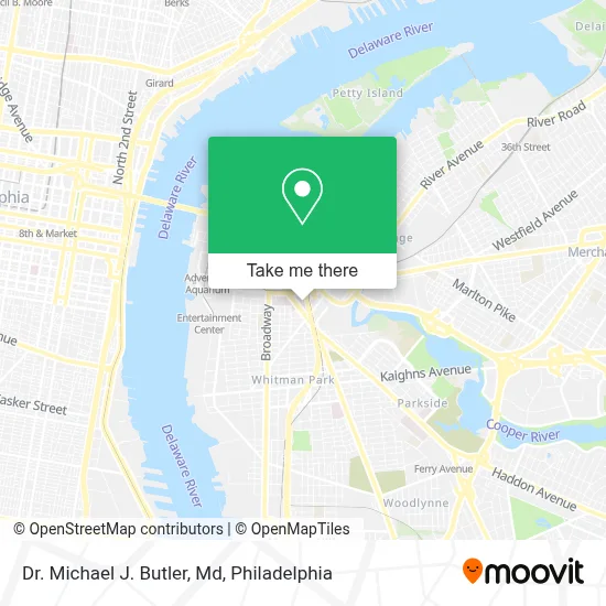 Dr. Michael J. Butler, Md map