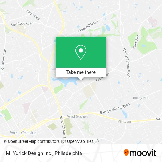 M. Yurick Design Inc. map