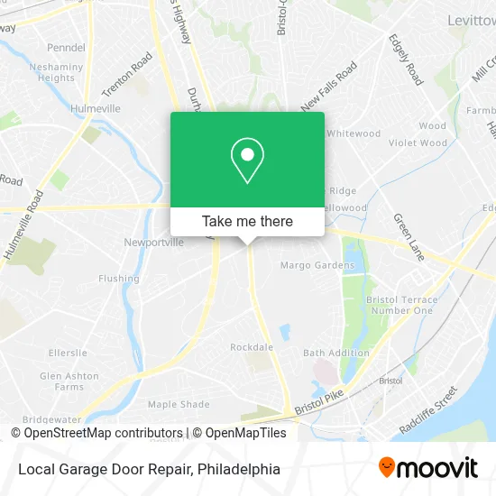 Local Garage Door Repair map