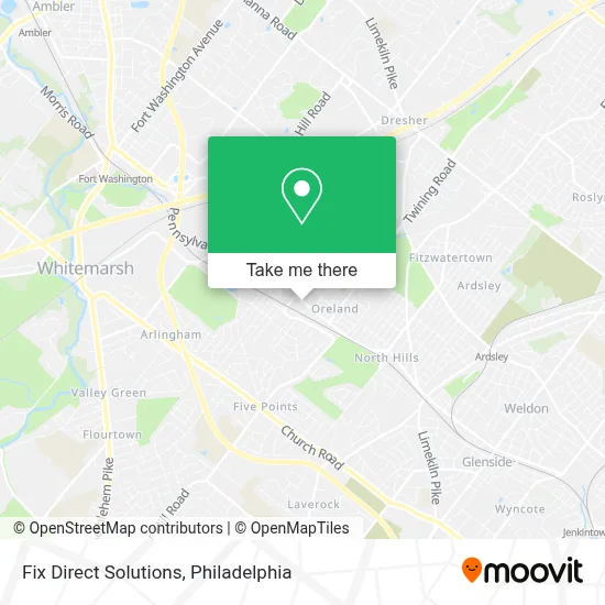 Fix Direct Solutions map