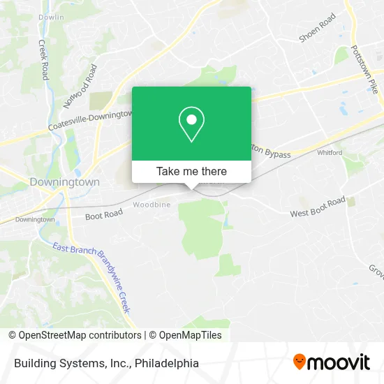 Building Systems, Inc. map