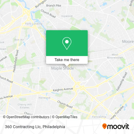 360 Contracting Llc map