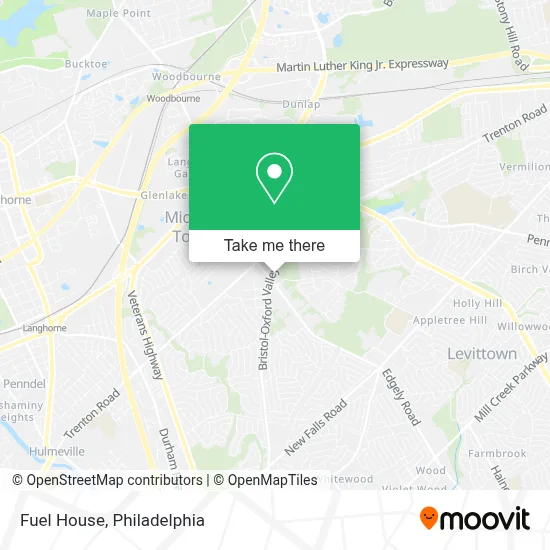 Fuel House map