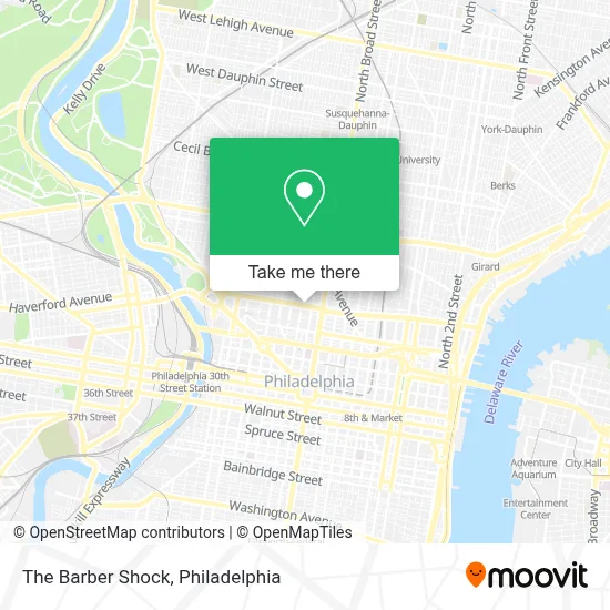 The Barber Shock map
