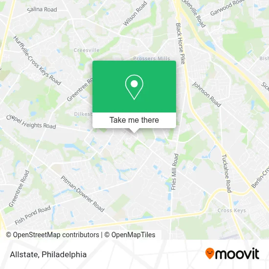Allstate map
