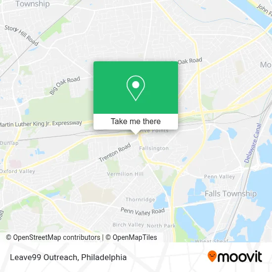 Leave99 Outreach map