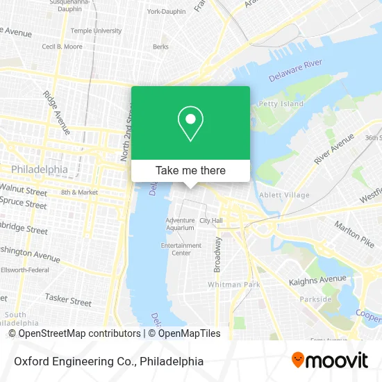 Oxford Engineering Co. map