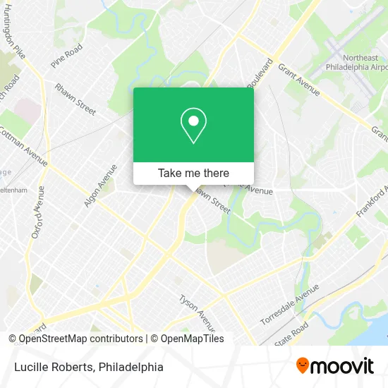 Lucille Roberts map