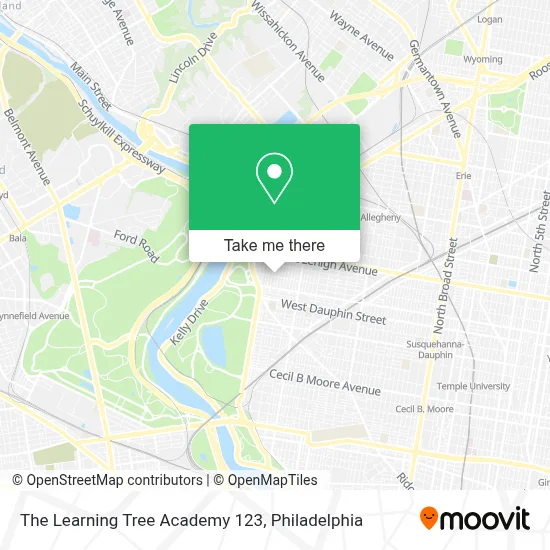 The Learning Tree Academy 123 map